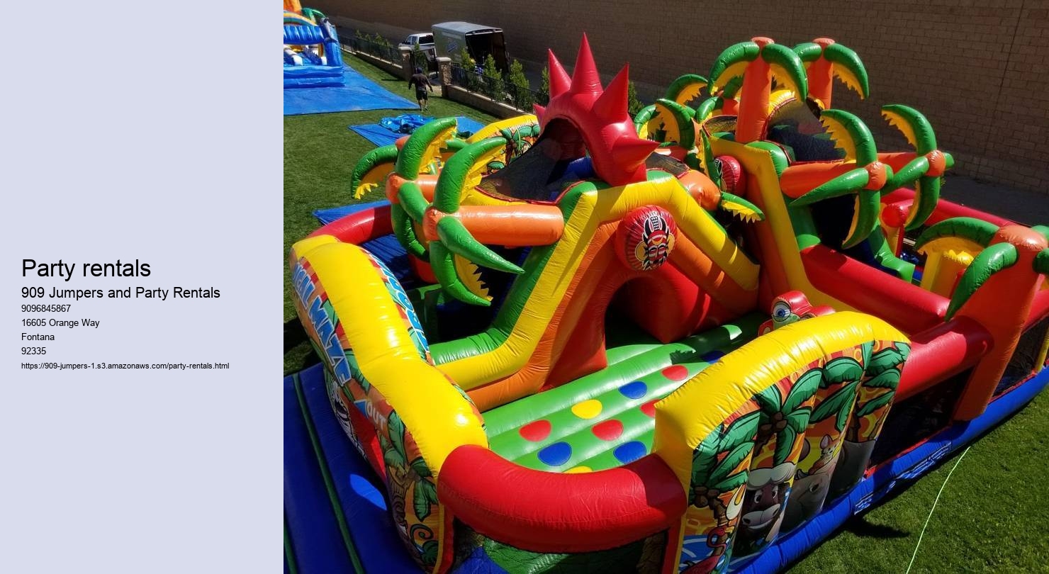 Party rentals