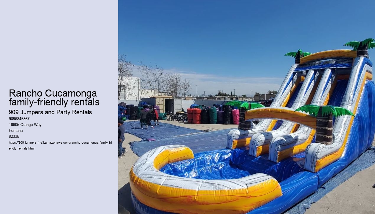 Rancho Cucamonga  family-friendly rentals