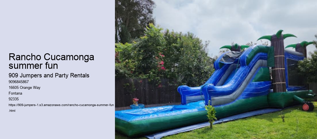 Rancho Cucamonga  summer fun